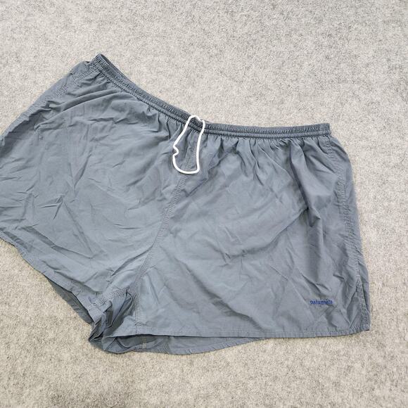 Patagonia Shorts Mens XL Gray Nylon Swim Trunks Mesh Lined Drawstring Board - Picture 2 of 16